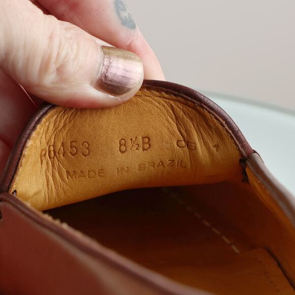 NWOT Womens Brown Leather Cole Haans Slip-On Loafers - Size 8.5B - Picture 4 of 15